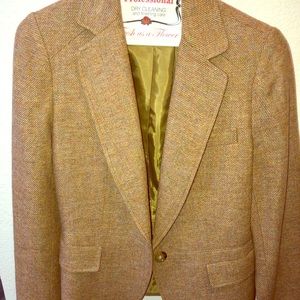 Talbots Woolen Pattern Jacket EUC